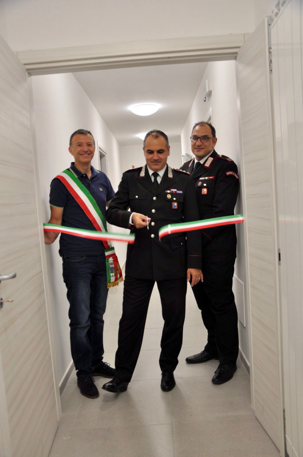 Inaugurazione nuovi alloggi Caserma Carabinieri